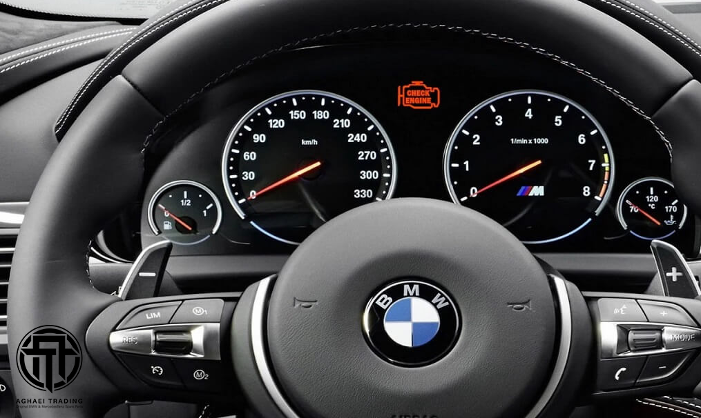 چرا چراغ چک BMW روشن می‌شود؟ | بازرگانی آقایی