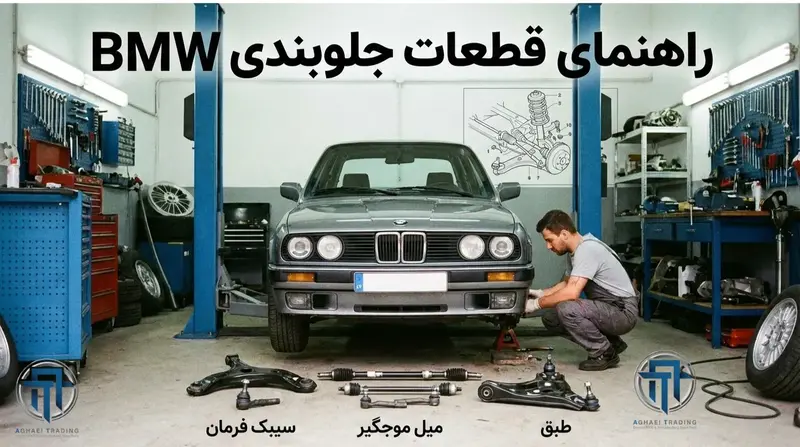 راهنمای قطعات جلوبندی BMW | بازرگانی آقایی